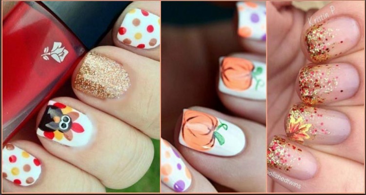 thanksgiving nail art