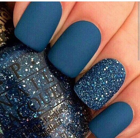 Blue sparkle