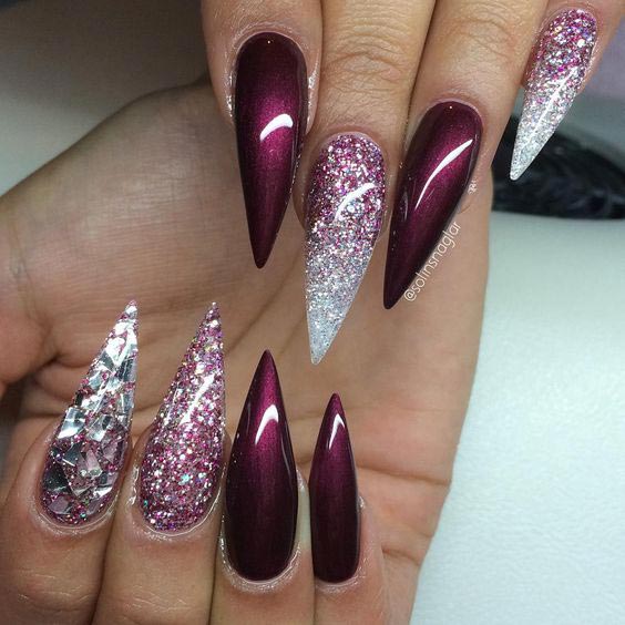 35 Easy Glitter Nail Art Ideas You Will Love To Try