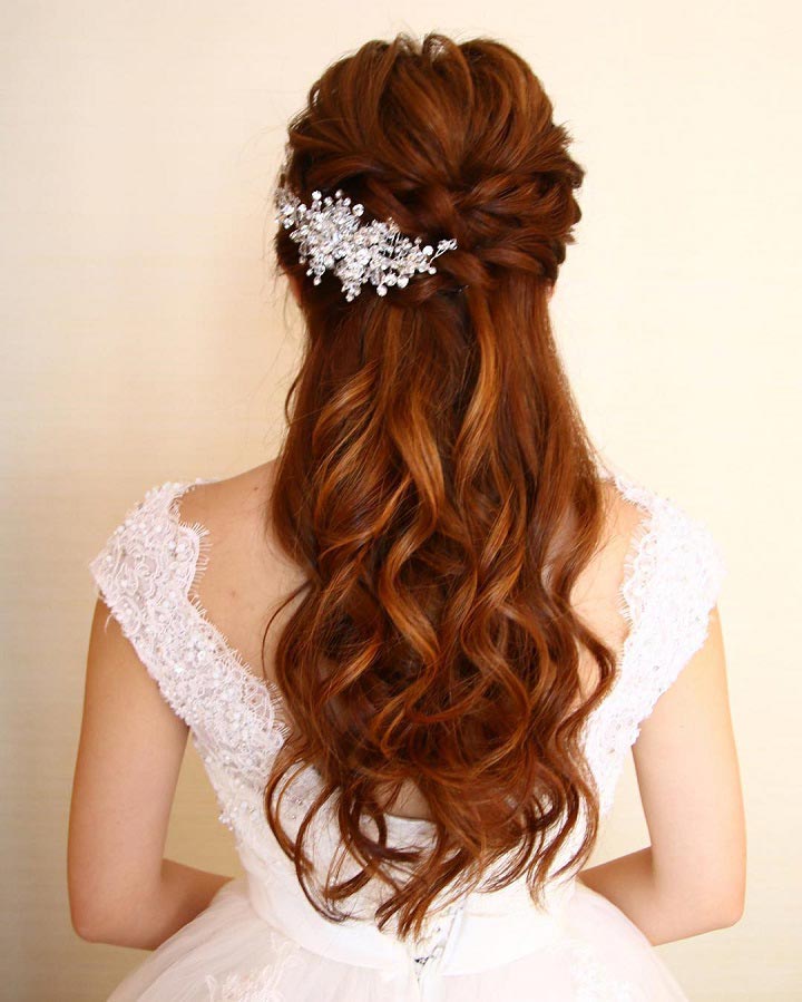 11 Gorgeous And Elegant Half Up Half Down Hairstyles 11 Gorgeous And Elegant Half Up Half Down Hairstyles