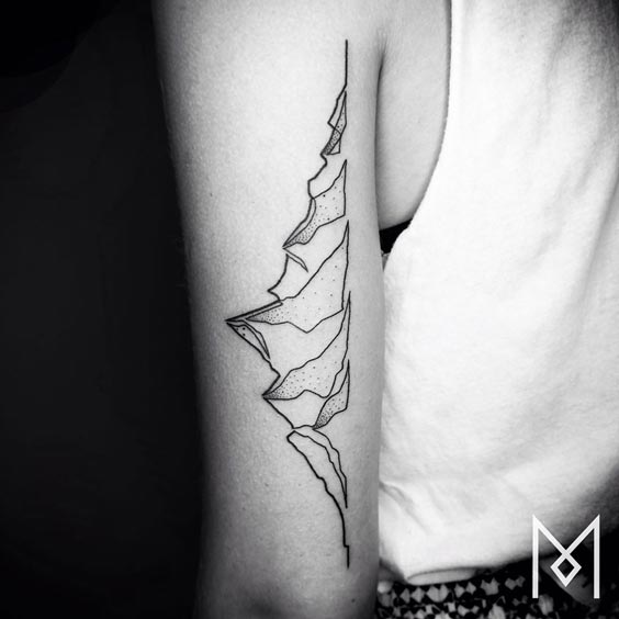 one line tattoo mo ganji 13