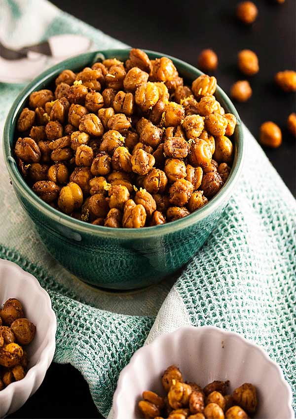 Roasted spicy Chickpeas