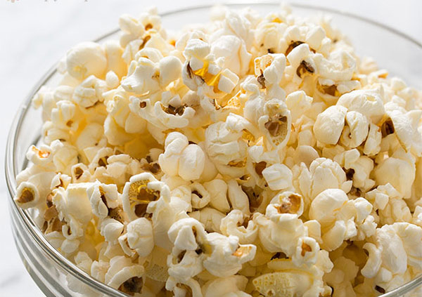 Salty Popcorn healthy snacks