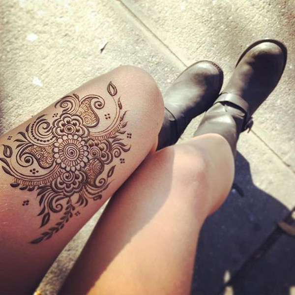 23 Henna Tattoo Designs and Ideas for Women  StayGlam