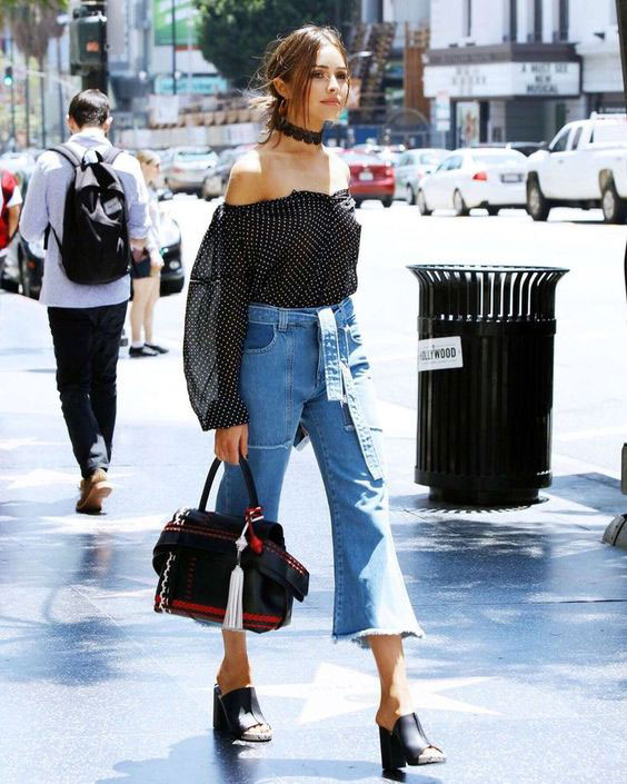 denim culottes summer trends