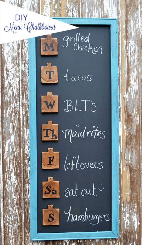 menu-board home decor ideas