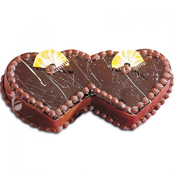 Double Heart Cake