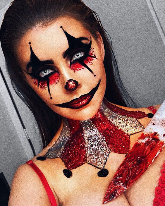 The Killer Clown halloween costume ideas