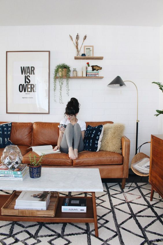 The seating area for living room