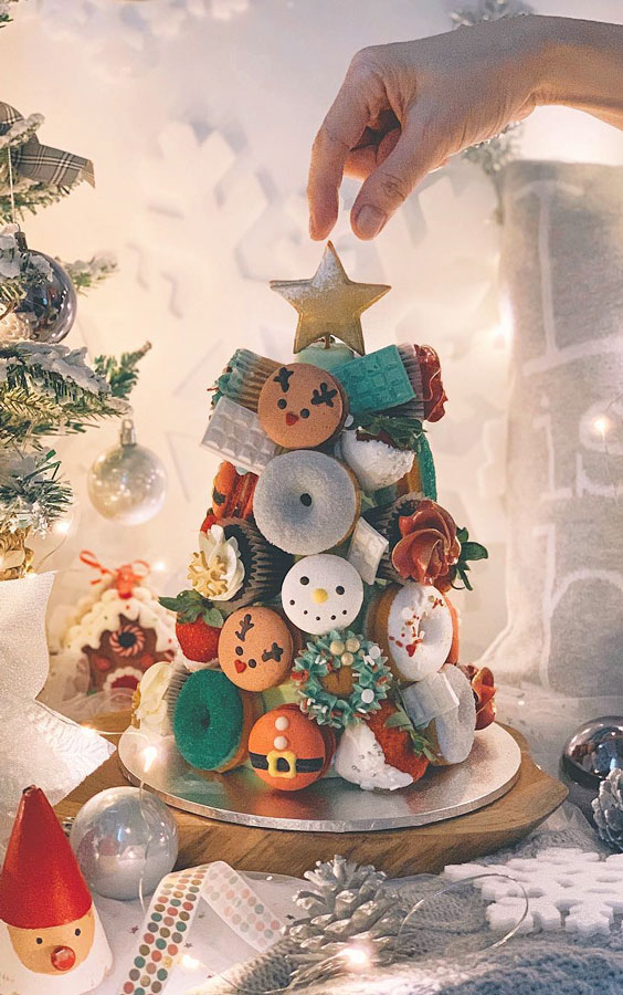 Cupcakes or Christmas tree Cake