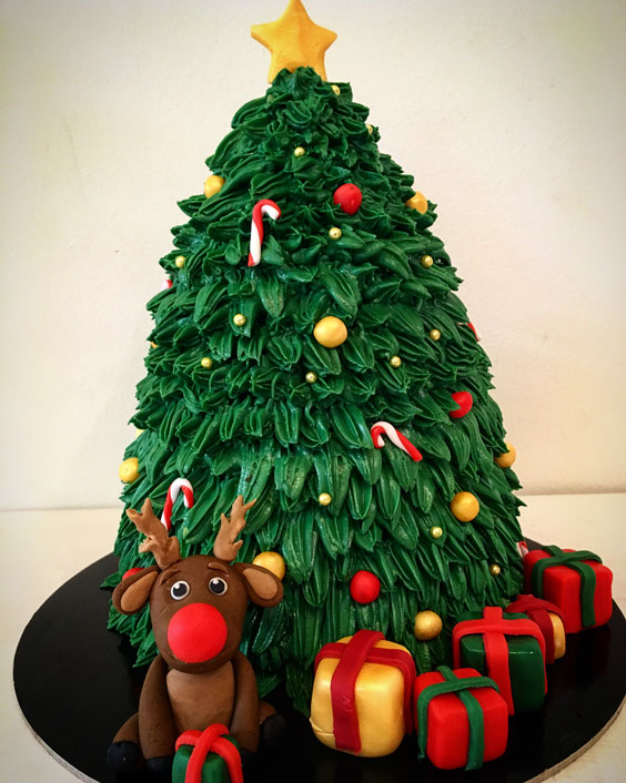 The Xmas Tree Cake