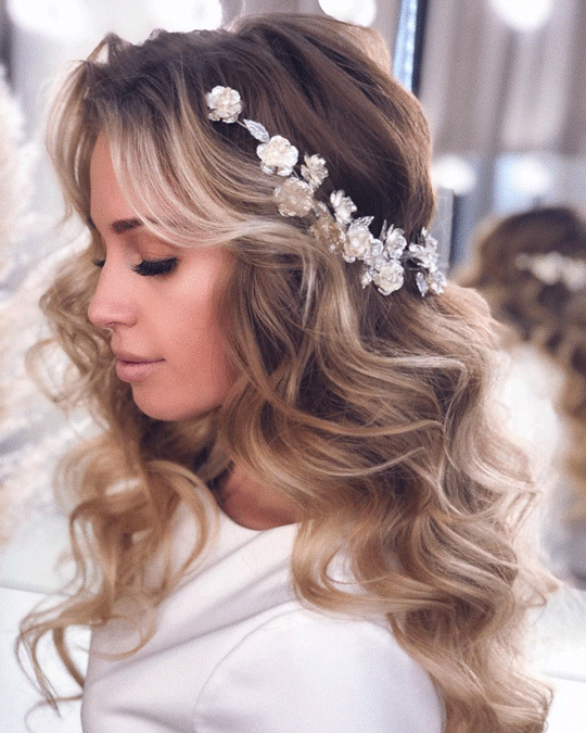 10 Best Open Hairstyles For Brides To Be  Be Beautiful India