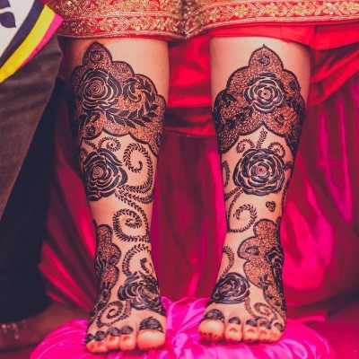 Floral Mehendi Designs