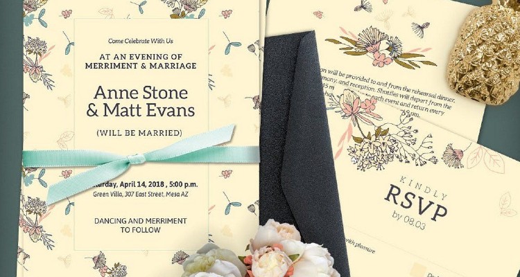 Awesome Ideas for Designing Wedding Cards That You Need to Know