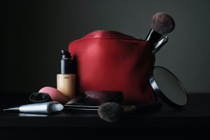 Women's makeup bag