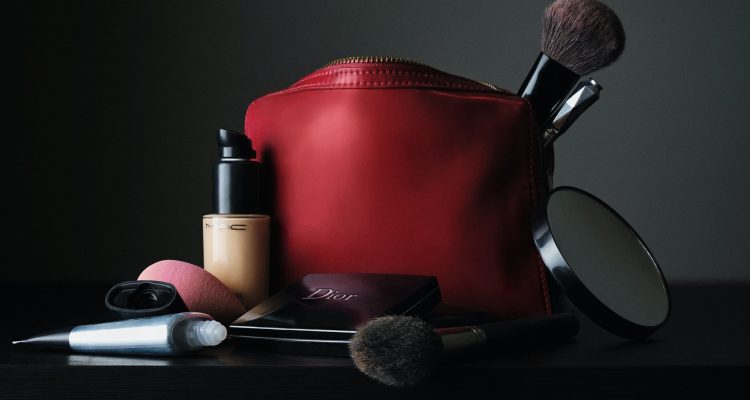 Women's makeup bag