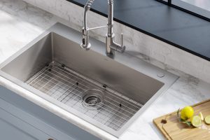 Kitchen sink area