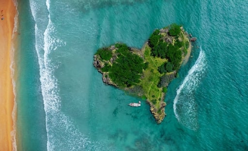 Most beautiful island are still hidden