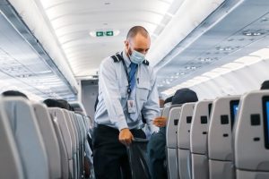 aerosol on a plane