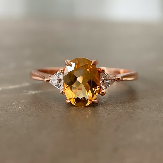 Gemstone statement rings sale