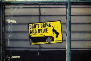 do not drink and drive banner