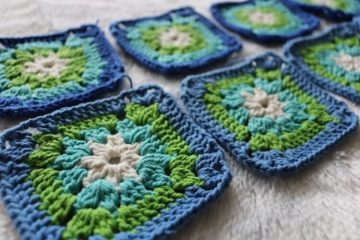 Crochet blocking: Shaping finished pieces for a polished look.