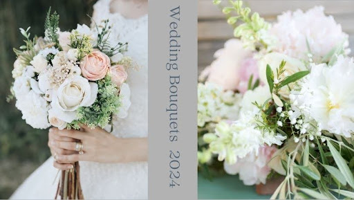 Top 10 Trending Wedding Bouquets for 2024 - featuring diverse floral arrangements for every wedding style.