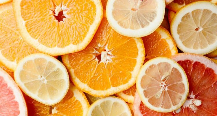 Image of fresh oranges, representing a balanced diet for lifelong health.