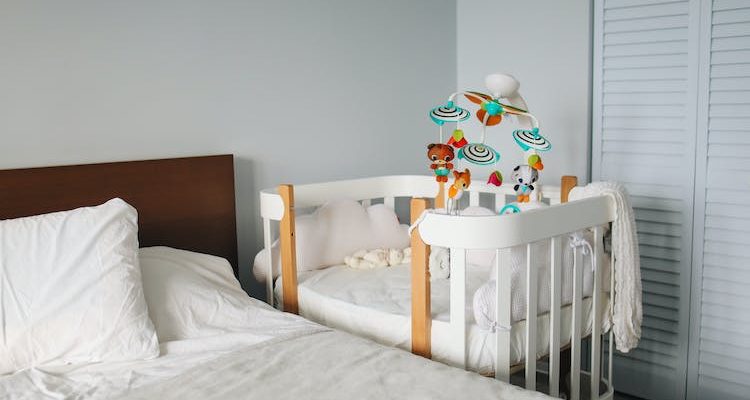 High-quality baby mattress for optimal comfort and safe sleep for a baby.