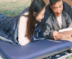 Camping gear for couples.