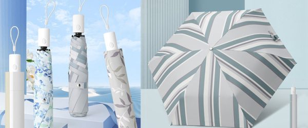 Umbrellas.